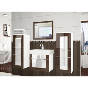 Moderní stylová koupelnová sestava ELEGANZA 3PRO + zrcadlo ZDARMA 33