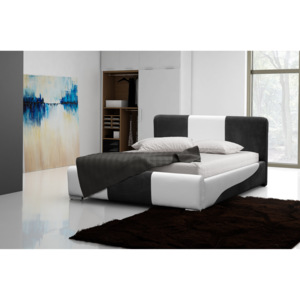 Čalouněná postel VALERIA + matrace DE LUX, 140x200, madryt 190