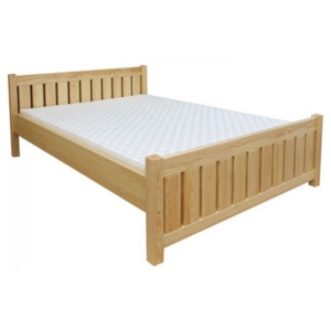 Dřevěná manželská postel KATKA - buk 200x140 - buk