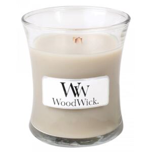 WoodWick - vonná svíčka Wood Smoke (Kouř a dřevo) 85g (Vůně cedru a žhavých uhlíků vytvoří nostalgický pocit hořícího praskajícího ohně.)