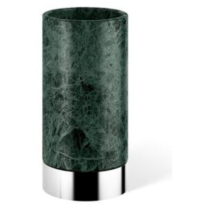 Decor Walther Koupelnový kelímek zelený mramor CENTURY SMG chrom