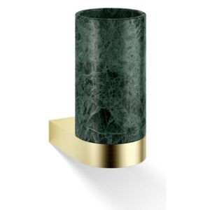 Decor Walther Nástěnný kelímek zelený mramor CENTURY WMG zlatý mat