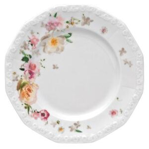 Rosenthal Snídaňový talíř 21 cm Maria Pink Rose -