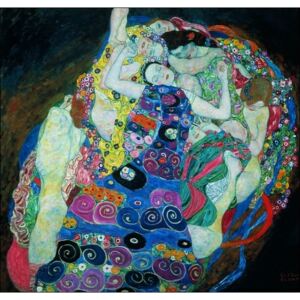 Obraz, Reprodukce - Gustav Klimt - Le Vergini, (95 x 95 cm)
