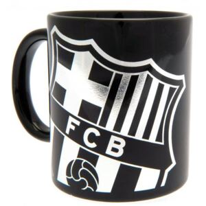 Keramický hrnek FC Barcelona: Znak (objem 325 ml) černý