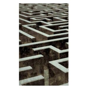 Vliesové fototapety na zeď 3D labyrint | MS-2-0279 | 150x250 cm