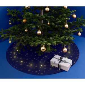 Deka pod vánoční stromeček s LED