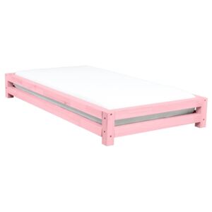 Benlemi Jednolůžková postel Japa 120x190 cm Barva: Růžová