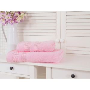 Výhodný set ručník a osuška Estrella světle růžová