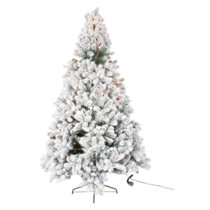 Vánoční stromek s led světýlky Snowy - 185 cm