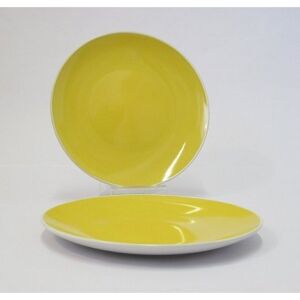 Domestic TWO TONE talíř plochý 24 cm žlutý 683157