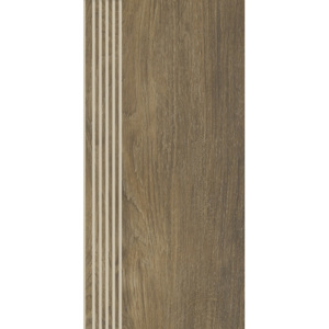 Schodovka ROBLE Brown mat 29,4x59,9 cm