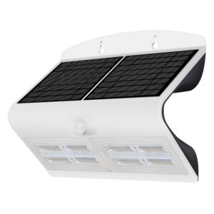 Immax venkovní solární LED osvětlení s čidlem, 6,8W, 4000-4500K, IP65, bílé (08429L)