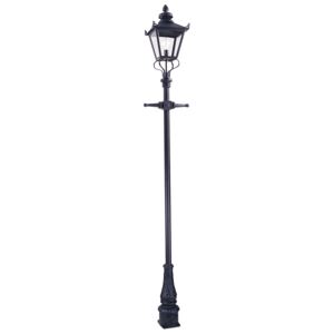 Grampian (1 žárovka) Lamp Post Černá