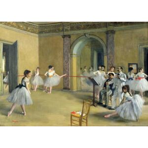 Obraz, Reprodukce - The Dance Foyer at the Opera on the rue Le Peletier, 1872, Edgar Degas