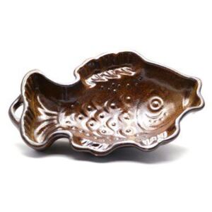 Keramika Krumvíř Keramická forma malá ryba 33x20,5 cm