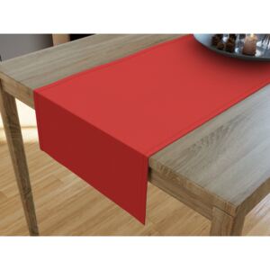 Goldea dekorační běhoun na stůl loneta - červený 35x120 cm