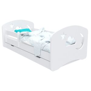 SvetMimiXML Dětská postel s úložným prostorem DESIGN 190x 90 cm L08 MRÁČEK