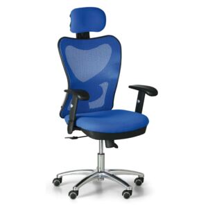 B2B Partner Kancelářská židle HERZ, modrá + Záruka 7 let
