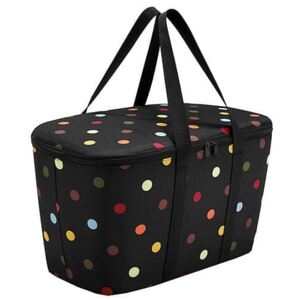 Reisenthel Chladicí taška , Černá s barevnými puntíky | coolerbag dots