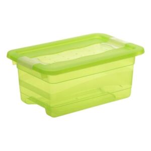 KEEPER, box 4,0l Crystalbox,sv,zelený,29x19x12cm,plast