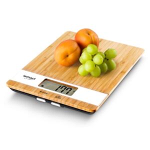LAMART, digitální kuchyňská váha 5kg, BAMBOO, 17x23x2,2cm