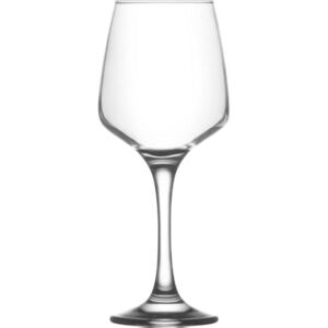 Sklen. 295ml, 6ks, LAL,v.19cm , bílé víno na stopce (FAN)