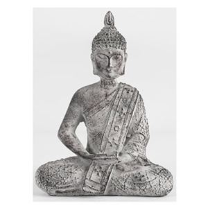 Budha, dekorace z betonu