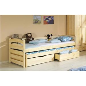 DLR, TOLEK dětská postel z masivu 180x90 cm