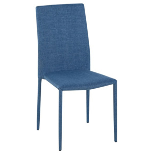 Jídelní židle Doris, modrá látka