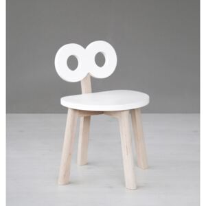 OOHNOO Dětská židle DOUBLE–O ooh noo bílá
