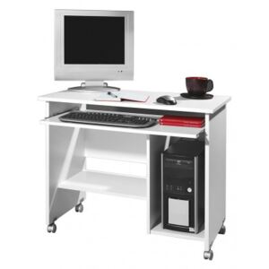 Office - PC stůl (bílá)