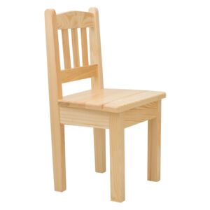 Dětská dřevěná židlička Povrchová úprava: Bílá