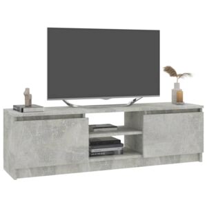 TV stolek Rakby - betonově šedý | 120x30x35,5 cm