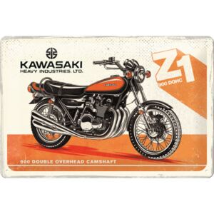 Nostalgic Art Plechová cedule: Kawasaki Z1 - 30x20 cm