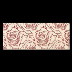 Bordura papírová Růžičky červené - šířka 7,8cm x délka 5m