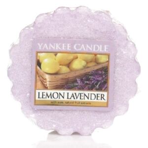 Yankee Candle - vonný vosk Lemon Lavender 22g (Čistá a přívětivá vůně... pudrově svěží směs šťavnatého citrónu a sladkých levandulových květů.)