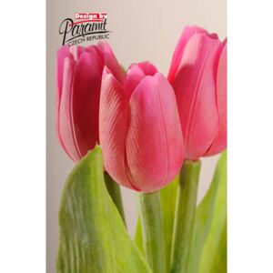 Paramit Umělý tulipán červeno-růžový