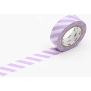 Japonská papírová páska Lilac Stripe