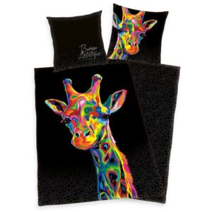 Herding Bureau-Artistique "Žirafa" saténové povlečení