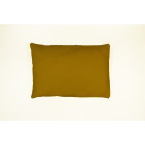 S radostí - vlastní výroba Nahřívací pohankový polštářek žlutý Velikost: 20 x 30 cm