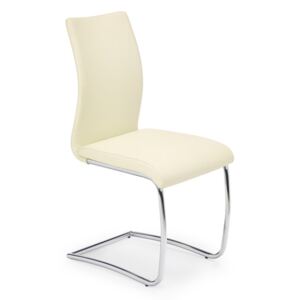 Jídelní židle K180 krémová Halmar