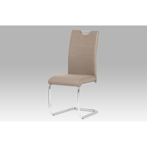 Jídelní židle HC-582 CAP2, látka cappuccino AKCE