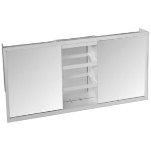 M.A.T. Group Koupelnová skříňka třídílná 73 x 36,5 x 10 cm bílá
