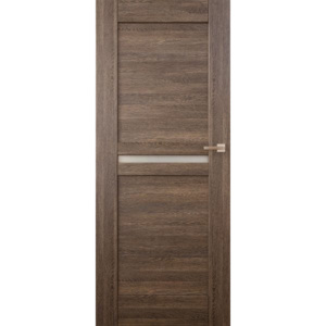 VASCO DOORS Interiérové dveře MADERA kombinované, model 2, Dub rustikál, D