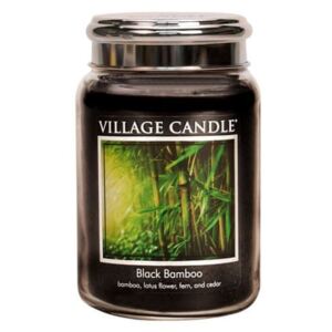 Village Candle Svíčka ve skleněné dóze , Černý bambus, 737 g