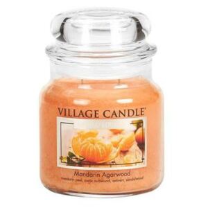 Village Candle Svíčka ve skleněné dóze , Mandarinka a agarové dřevo, 454 g