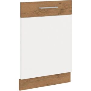 Panel na myčku Vega ZM 713x596 dub lancelot/bílý lesk 6341