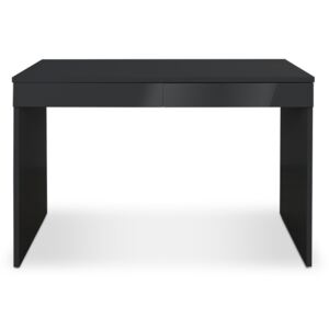 Psací stůl volně stojící Combo 14 - grafit/MDF Černý lesk