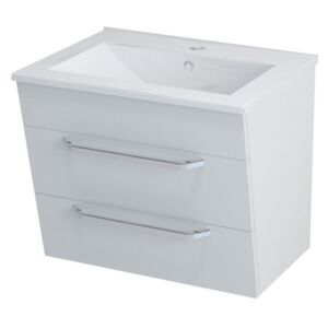 Koupelnová skříňka pod umyvadlo Sapho Kali 59x45 cm bílá 56062